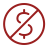 Nessun costo aggiuntivo Icon